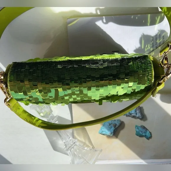 FENDI 'Sex and the City' Sequin Baguette With Strap 2022 - Picture 3 of 5